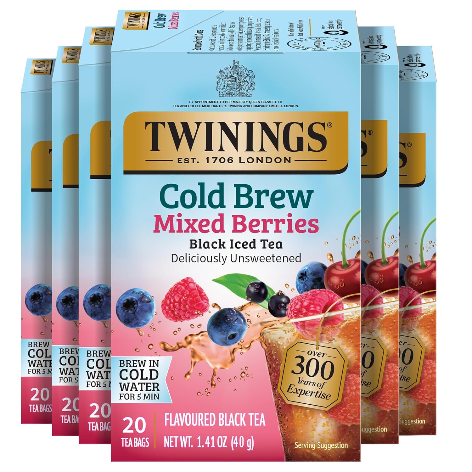 Twinings English Breakfast Black Tea Individually Wrapped Bags