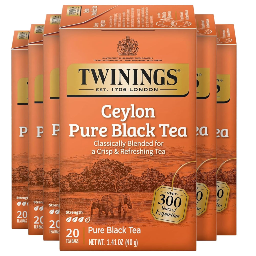 Twinings English Breakfast Black Tea Individually Wrapped Bags