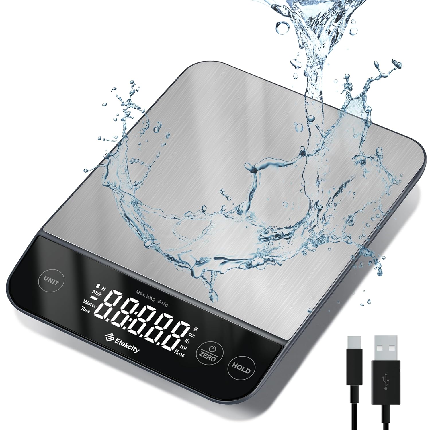 Etekcity Food Kitchen Scale, Digital Grams and Ounces for Weight Loss,