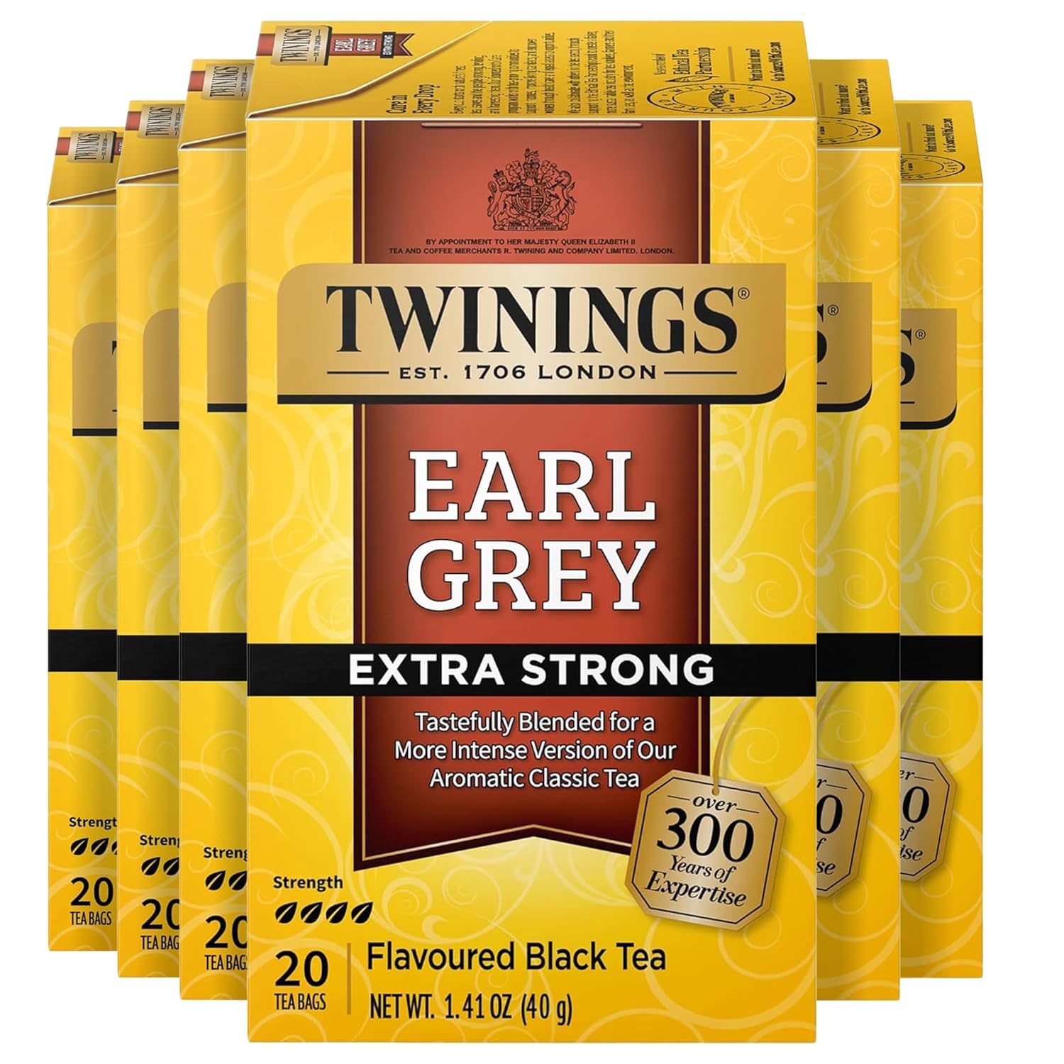 Twinings English Breakfast Black Tea Individually Wrapped Bags