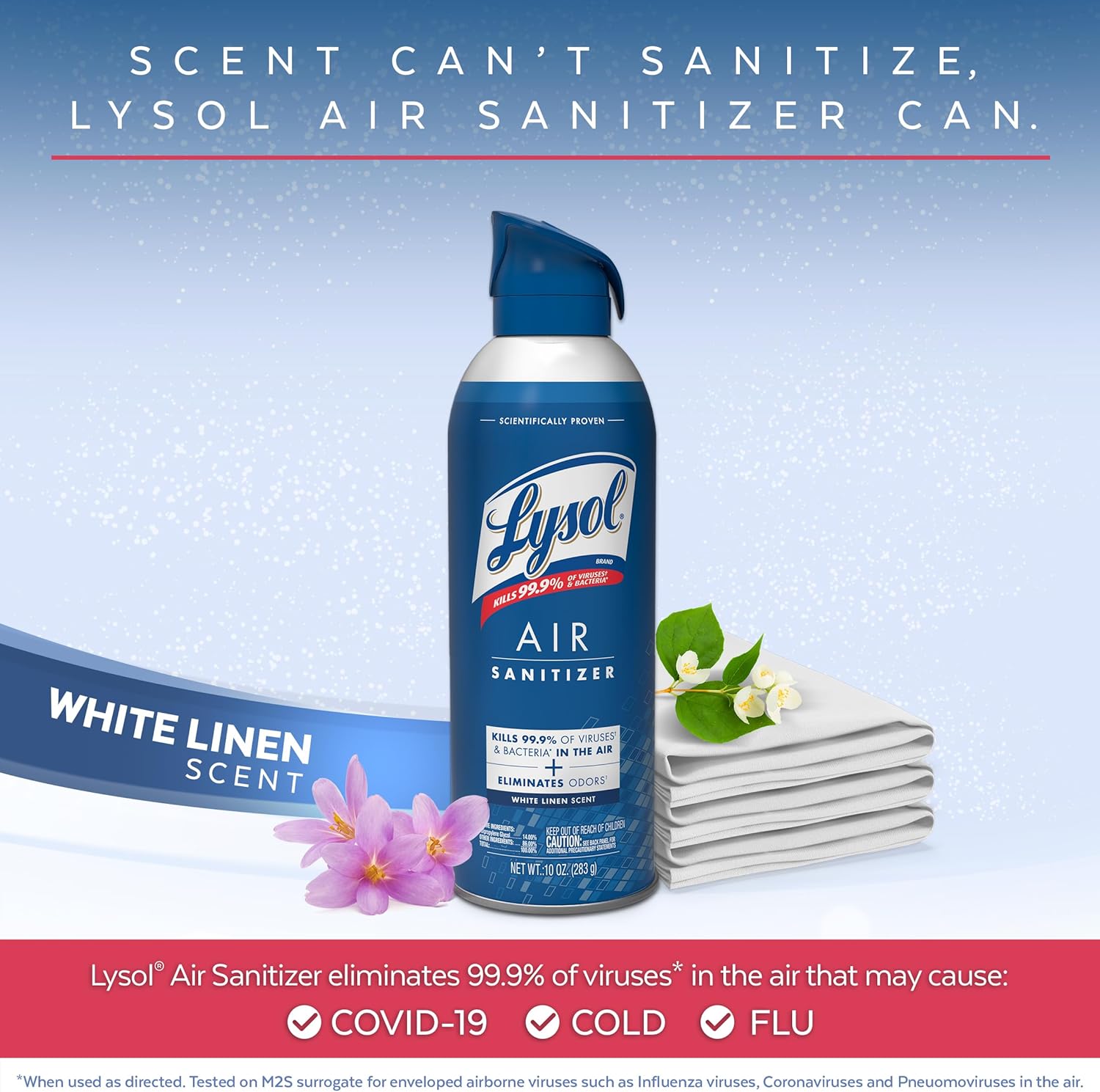 Lysol Disinfectant Spray, Household Essential Cleaning Supplies, Multi-Purpose Room Spray, A