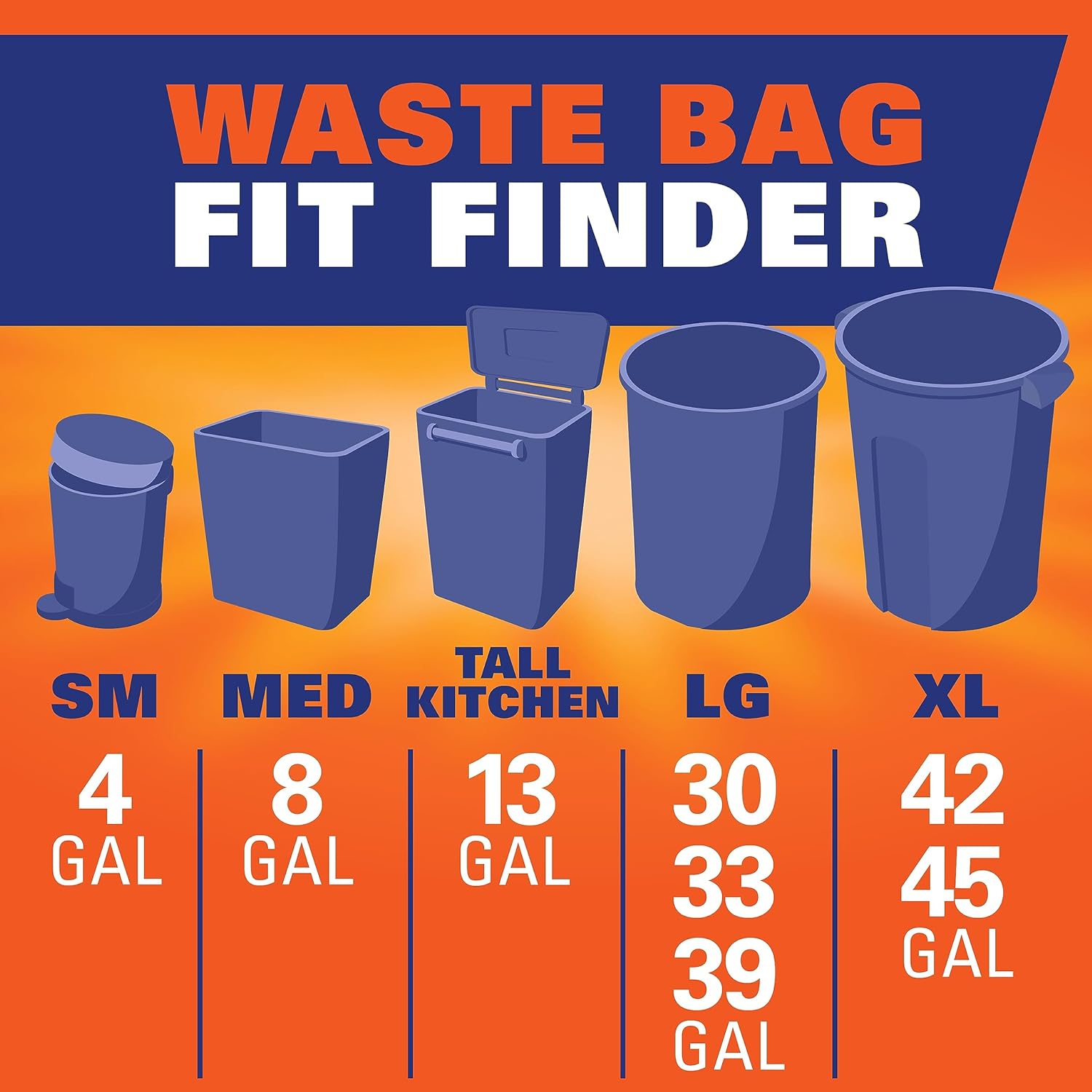 Premium Lavender-Vanilla Kitchen Trash Bags: Hefty, Extra Strong, 13 Gallon, 80 Count