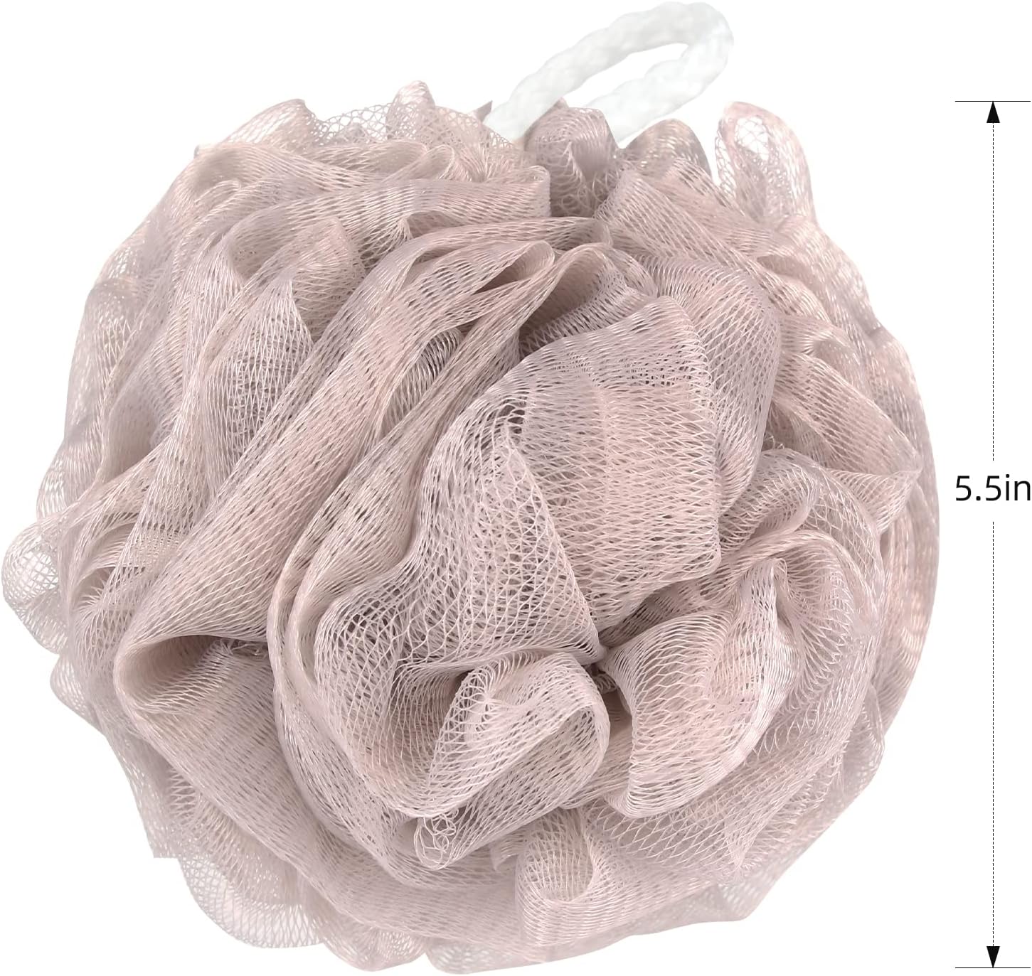 Fu Store Loofah Sponge Shower Loofahs 50g Bath Sponges Mesh Balls 4 Colors for Body Scrubber Exfoliator Wash Back Scrubber Bathroom Men Women