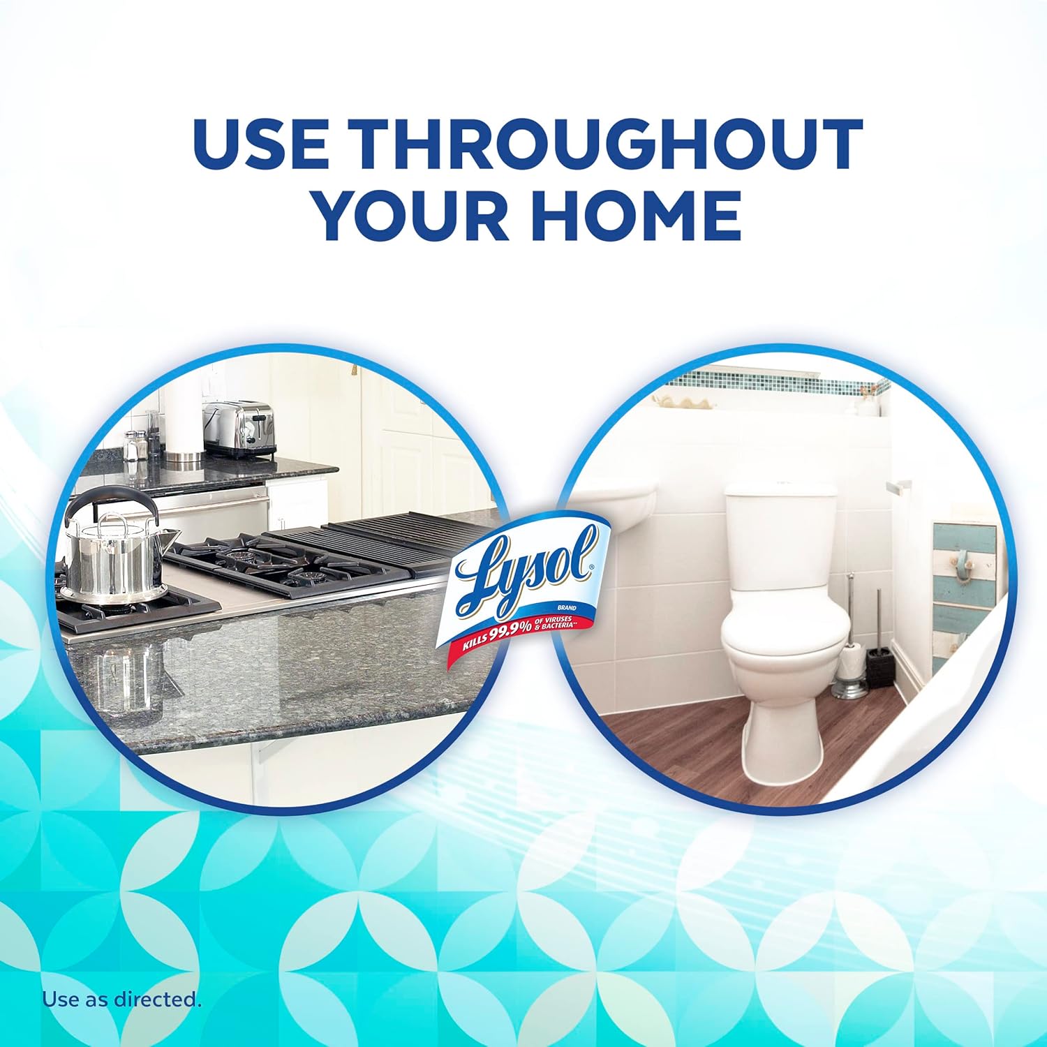 Lysol All Purpose Cleaner Spray, Multi-Purpose Disinfecting Spray, Kitchen & Bathroom Cleaner,
