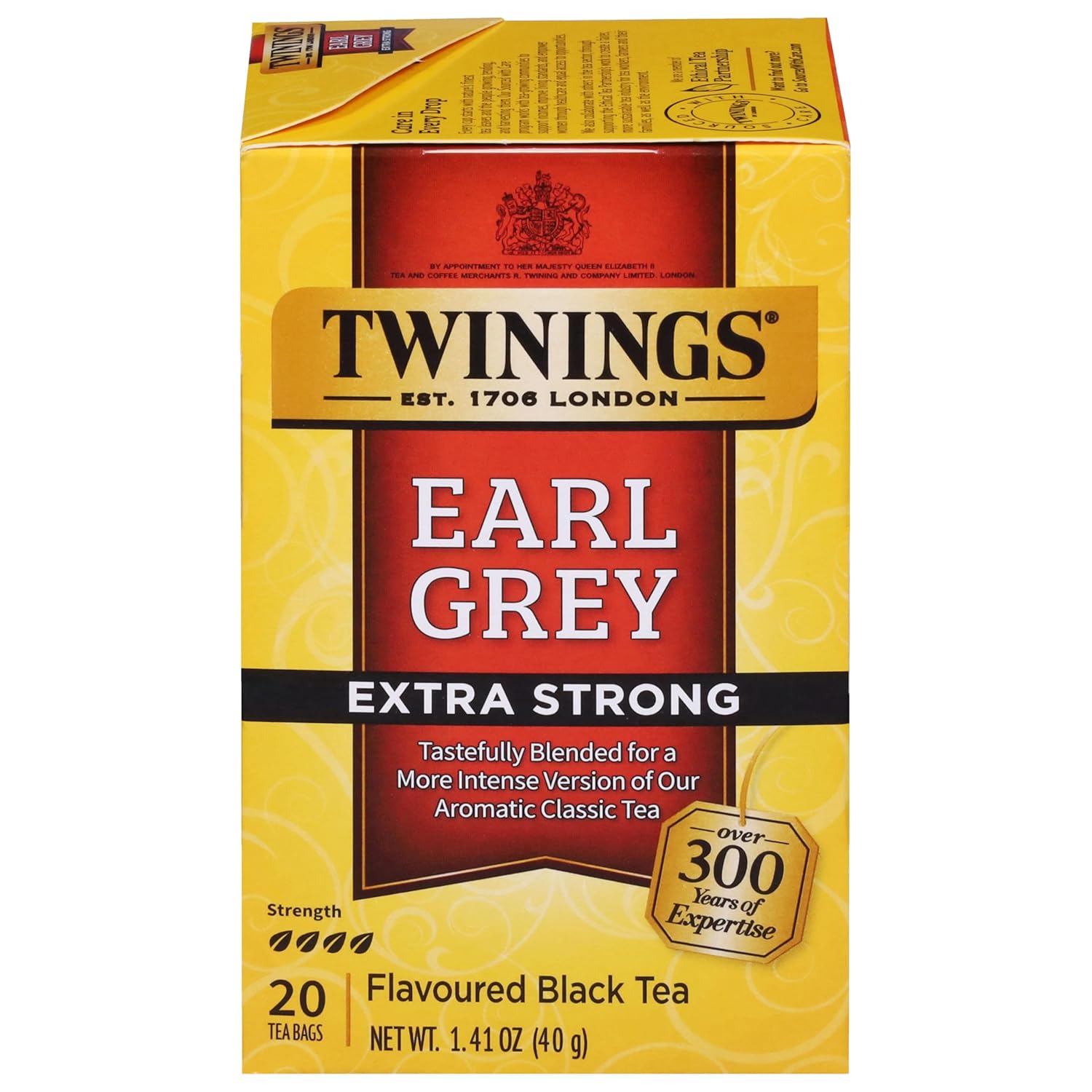 Twinings English Breakfast Black Tea Individually Wrapped Bags