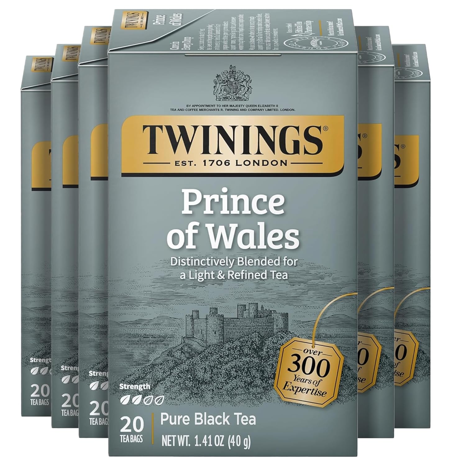 Twinings English Breakfast Black Tea Individually Wrapped Bags