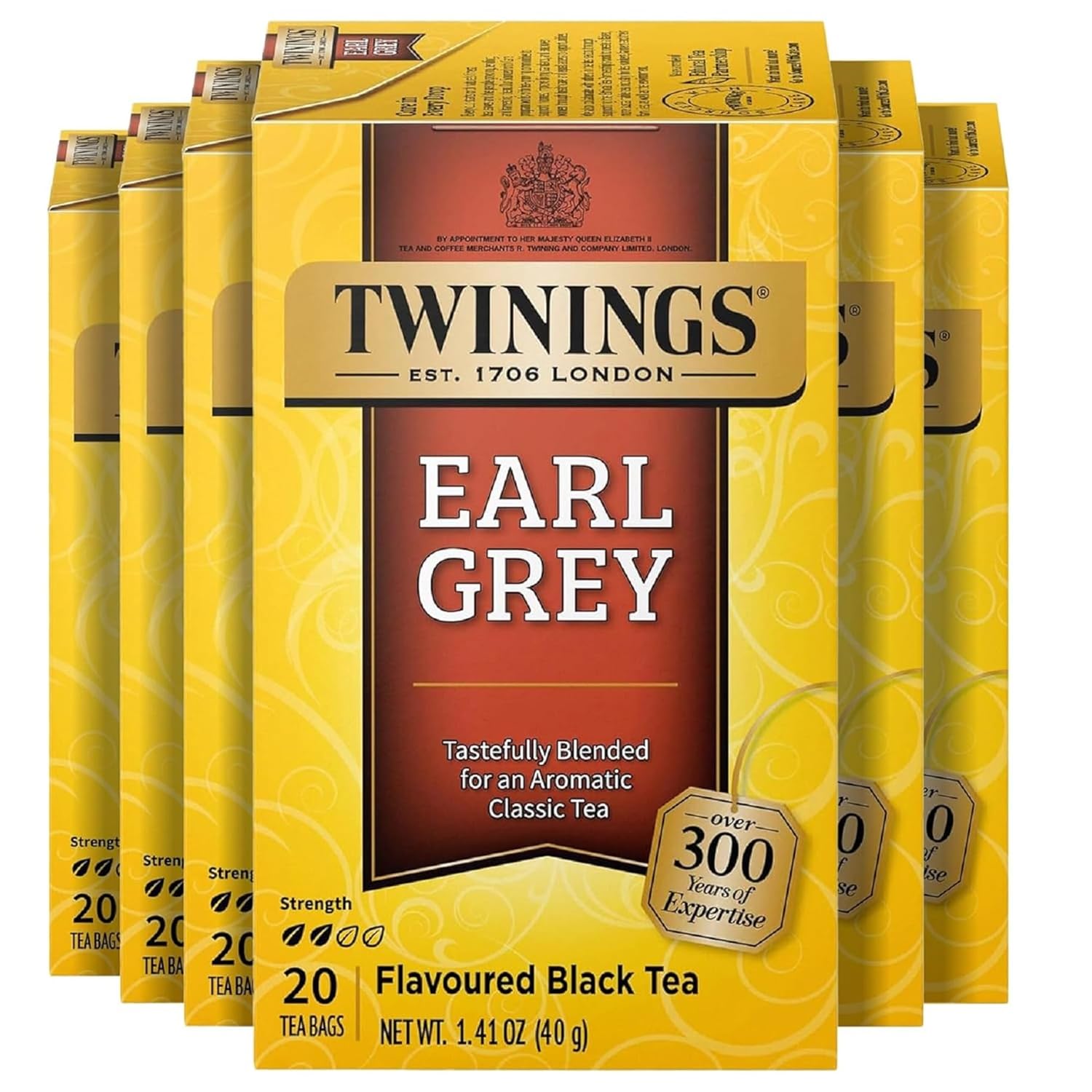 Twinings English Breakfast Black Tea Individually Wrapped Bags