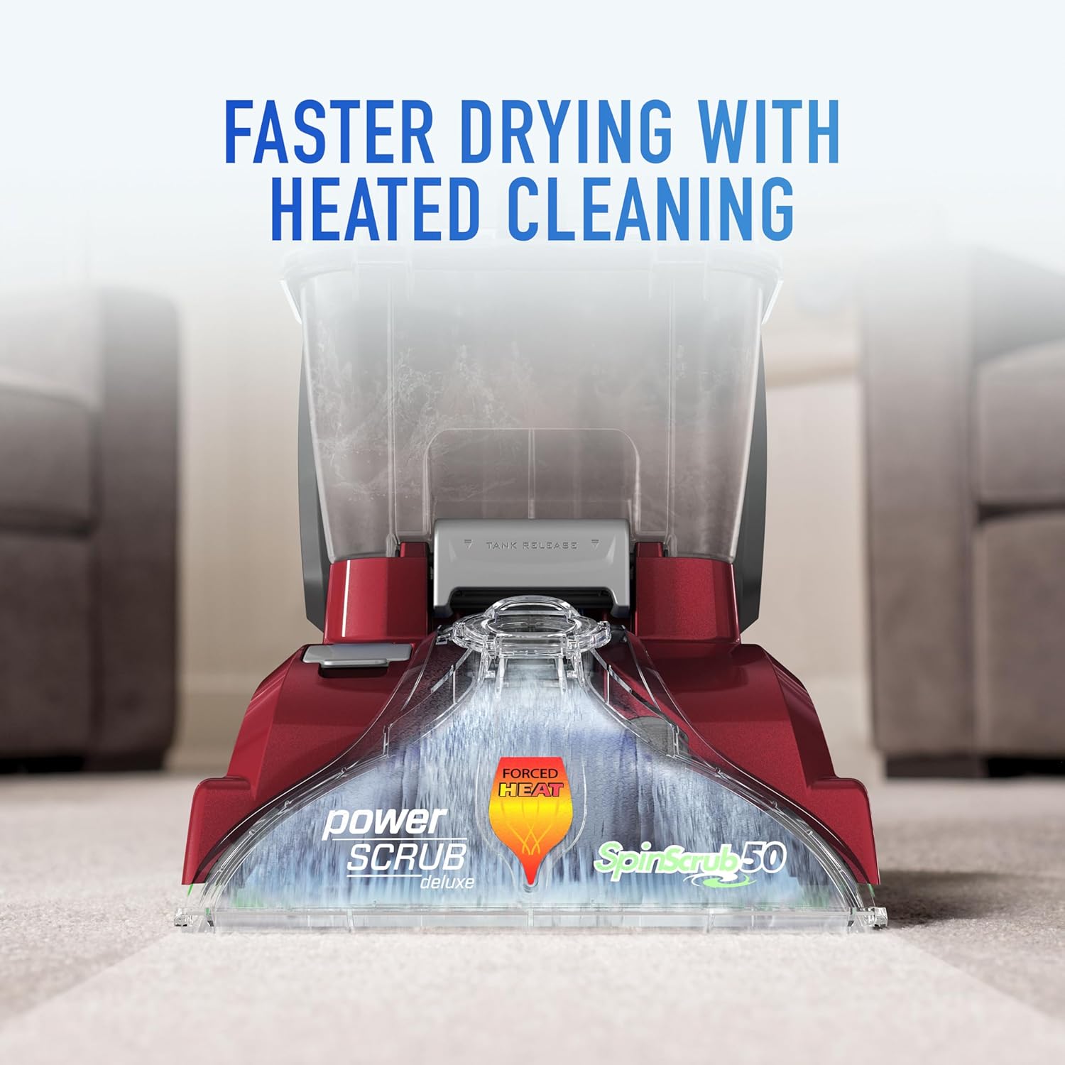Hoover PowerScrub Deluxe Carpet Cleaner Machine for Carpet and Upholstery