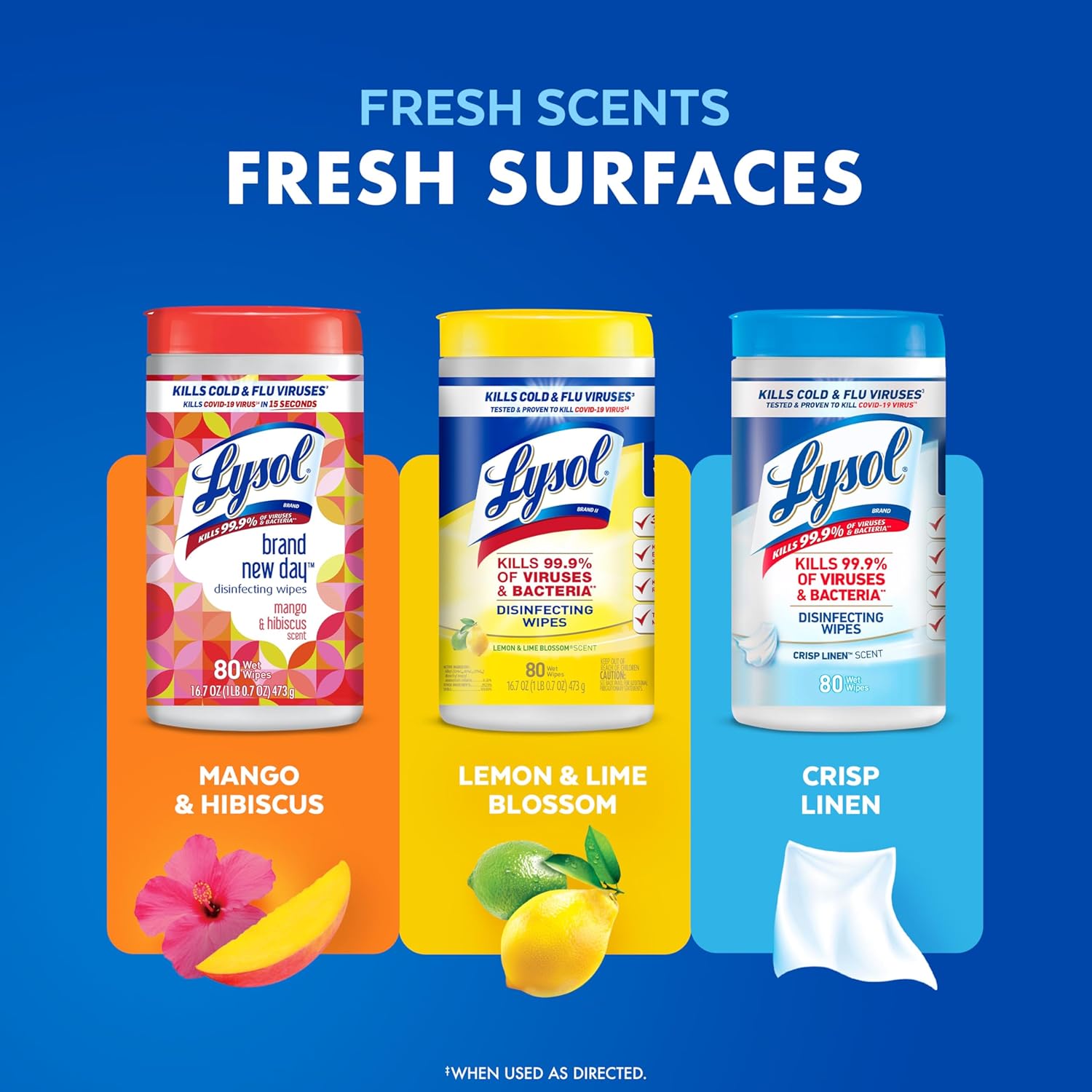 Lysol Disinfecting Wipes Bundle, Home Apartment Dorm Room Essentials and Cleaning Supplies,
