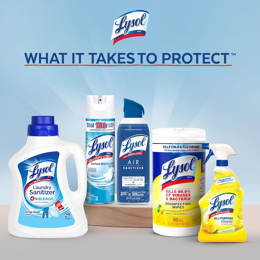 Lysol Disinfecting Wipes Bundle, Home Apartment Dorm Room Essentials and Cleaning Supplies,