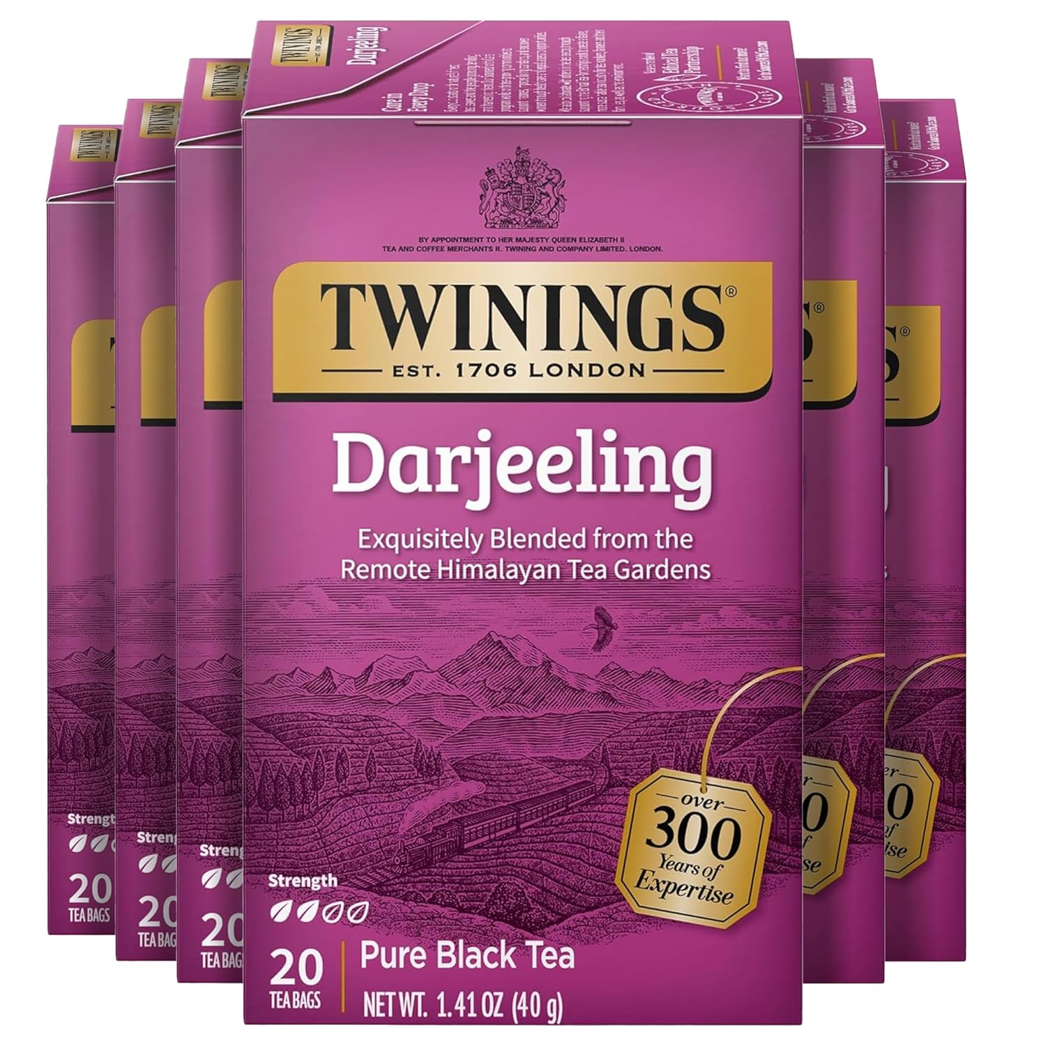 Twinings English Breakfast Black Tea Individually Wrapped Bags