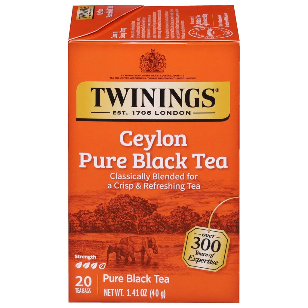 Twinings English Breakfast Black Tea Individually Wrapped Bags