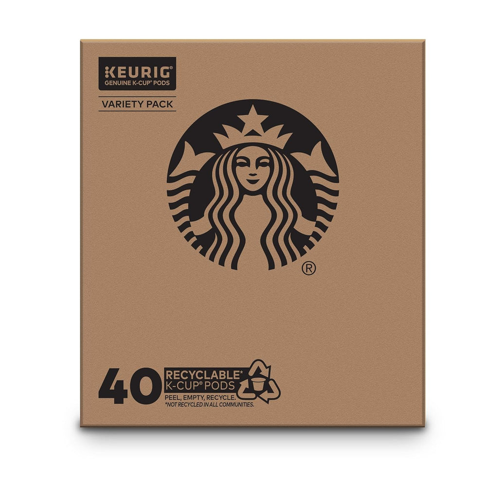 Starbucks K-Cup Coffee Pods, Medium Roast Coffee, Pike Place Roast for Keurig Brewers,