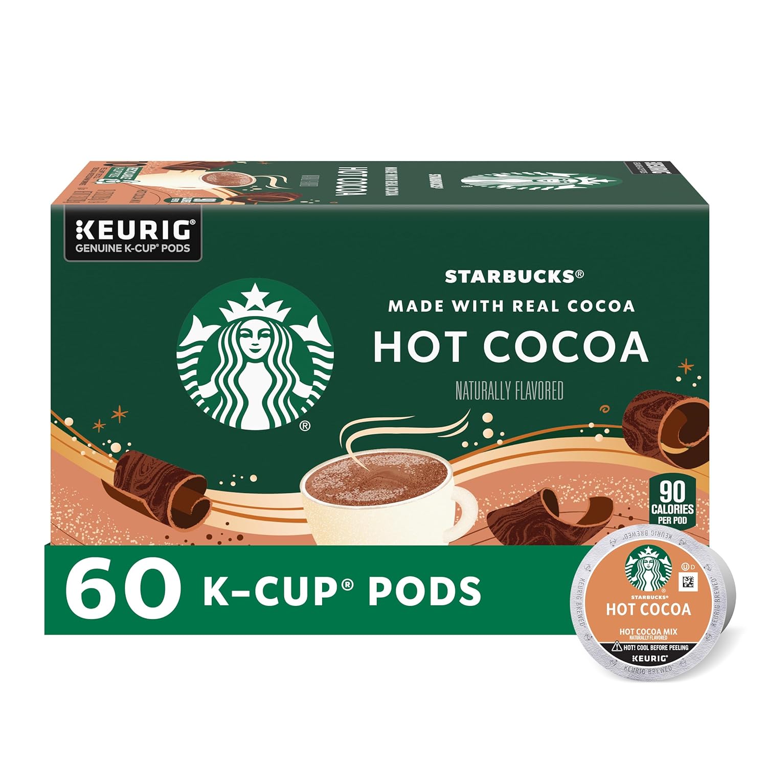 Starbucks K-Cup Coffee Pods, Medium Roast Coffee, Pike Place Roast for Keurig Brewers,
