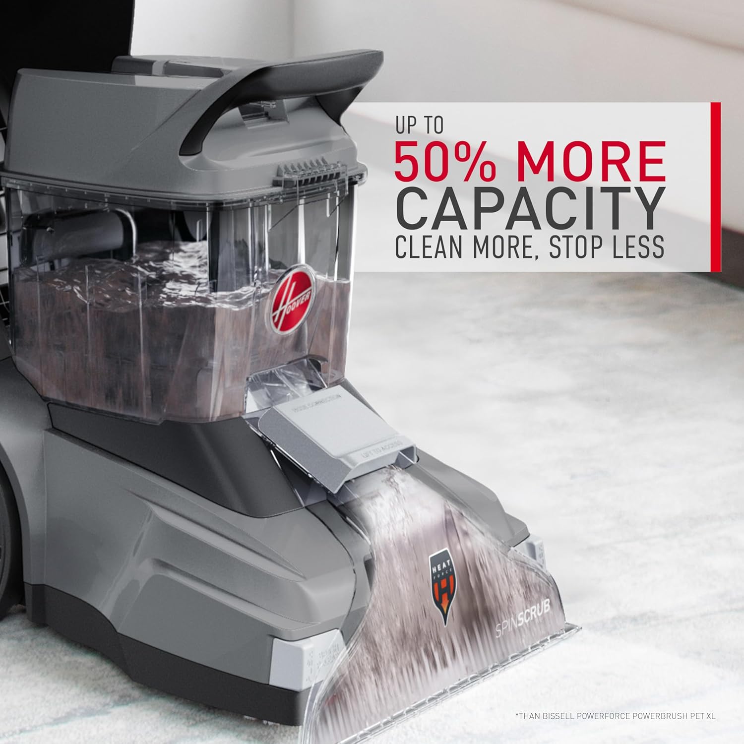 Hoover PowerScrub Deluxe Carpet Cleaner Machine for Carpet and Upholstery