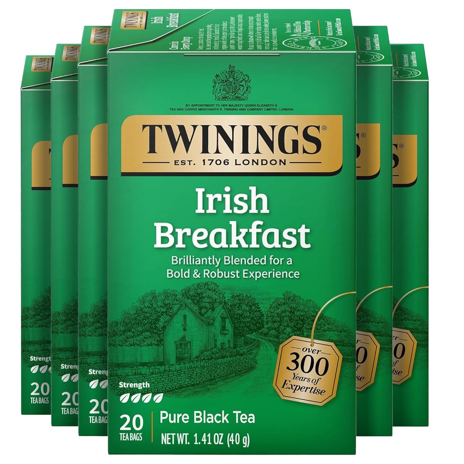 Twinings English Breakfast Black Tea Individually Wrapped Bags