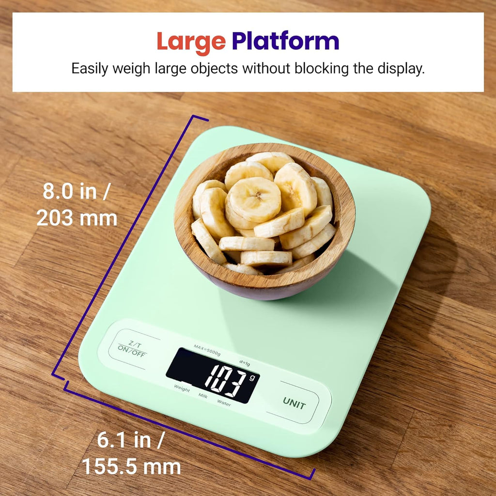 Etekcity Food Kitchen Scale, Digital Grams and Ounces for Weight Loss,