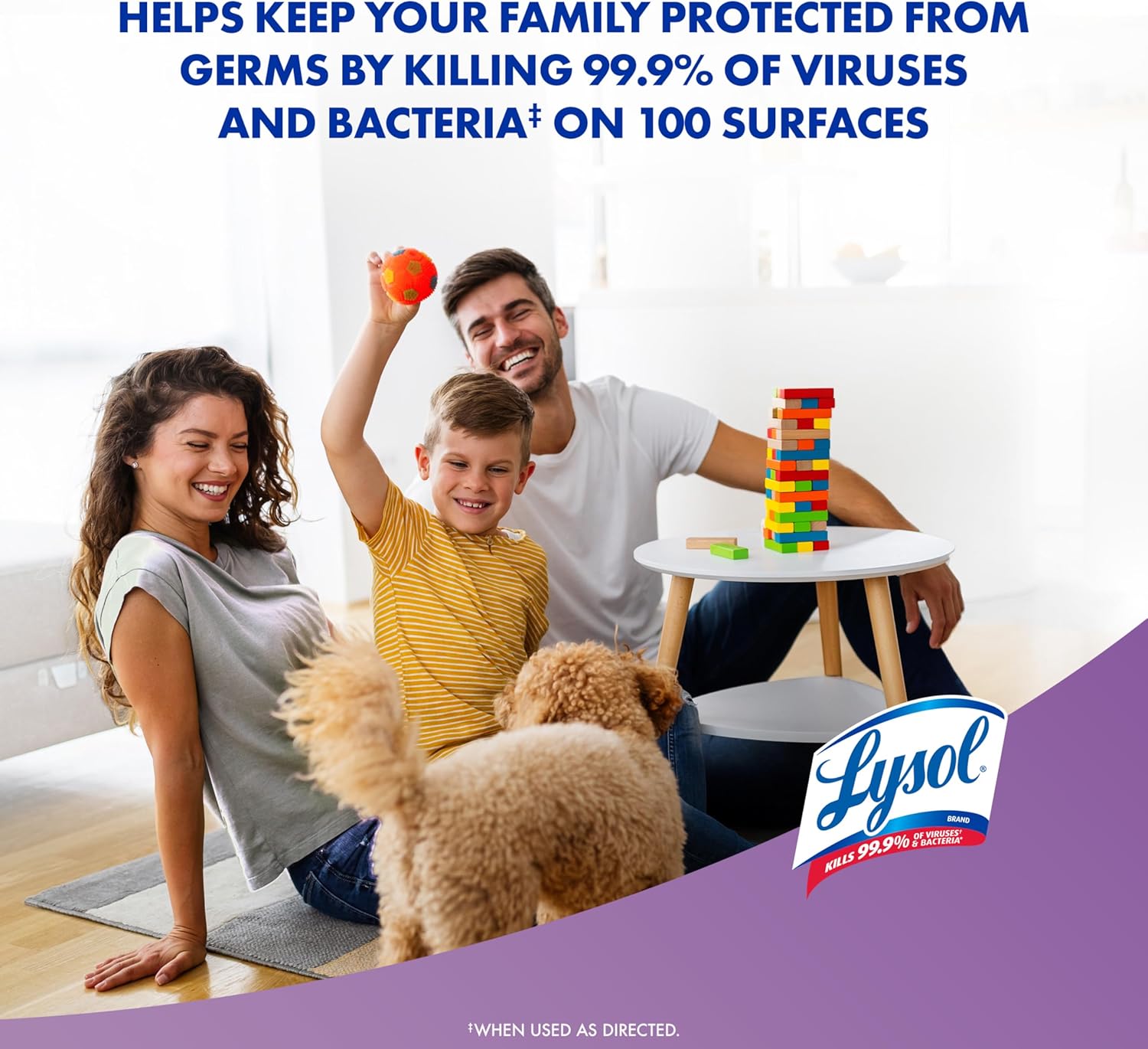 Lysol Disinfectant Spray, Household Essential Cleaning Supplies, Multi-Purpose Room Spray, A