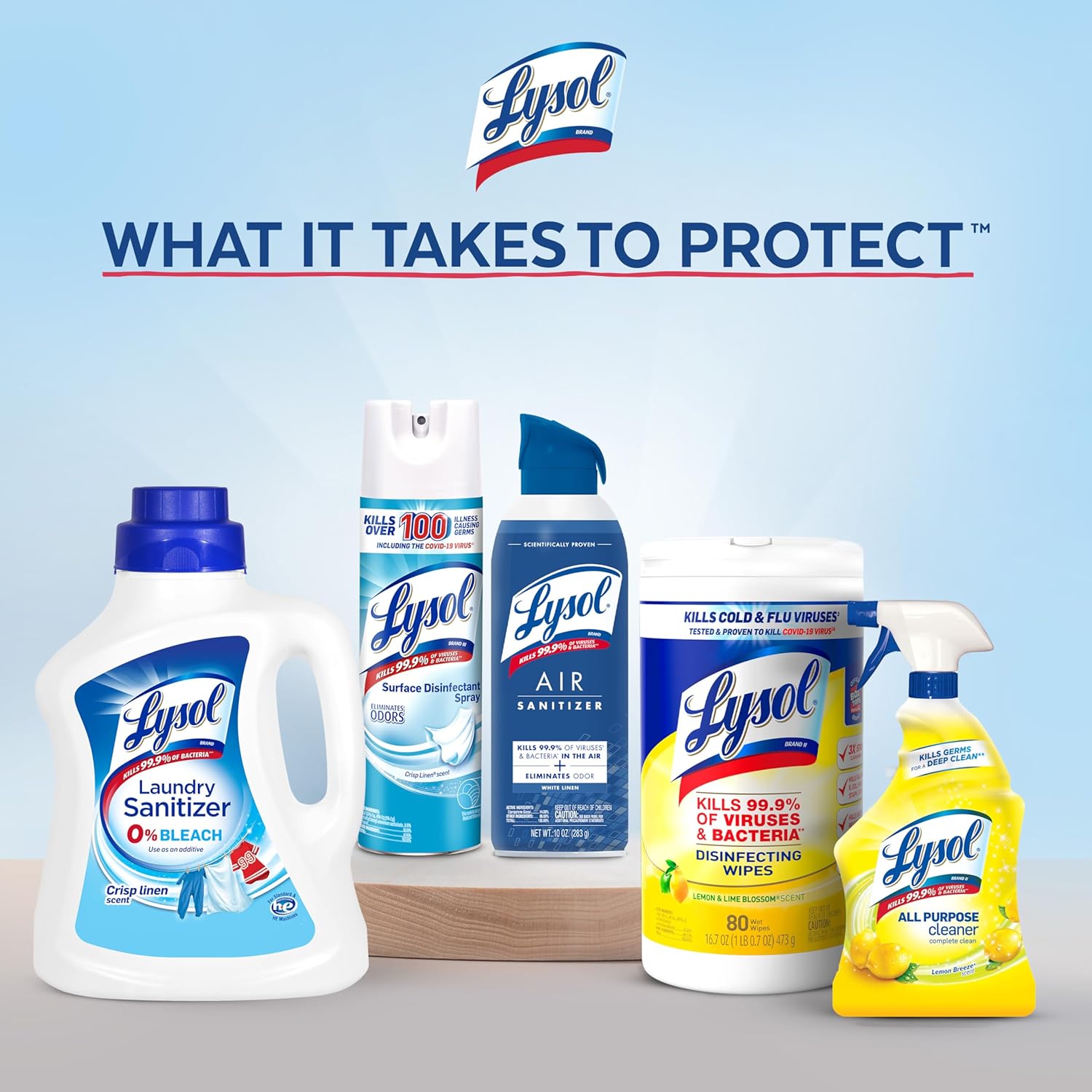 Lysol Disinfectant Spray, Household Essential Cleaning Supplies, Multi-Purpose Room Spray, A