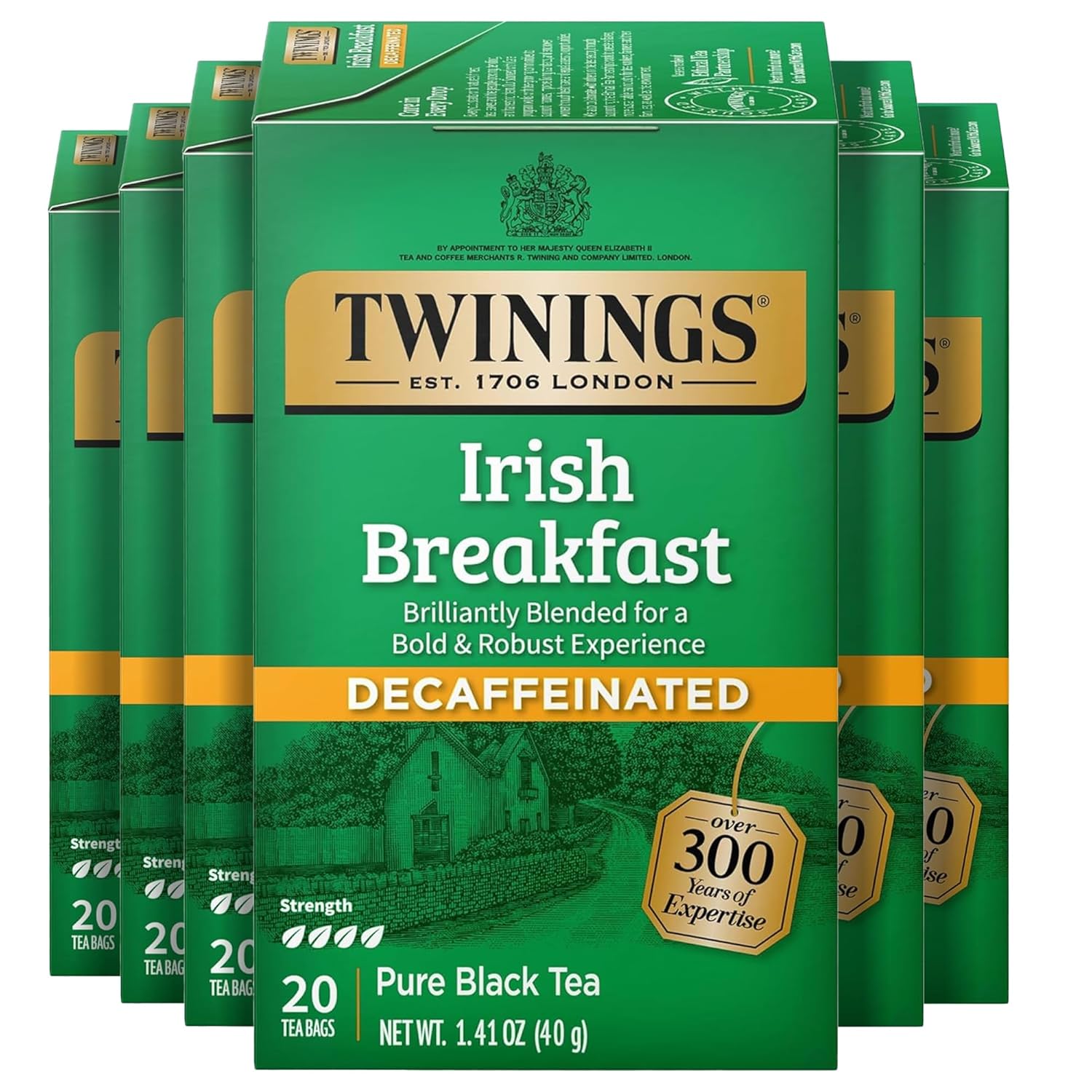Twinings English Breakfast Black Tea Individually Wrapped Bags