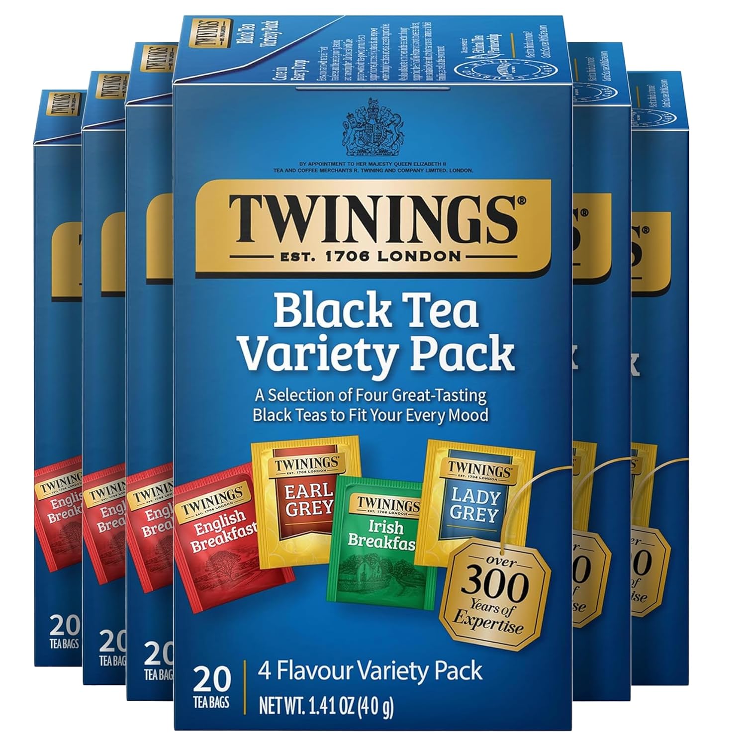 Twinings English Breakfast Black Tea Individually Wrapped Bags