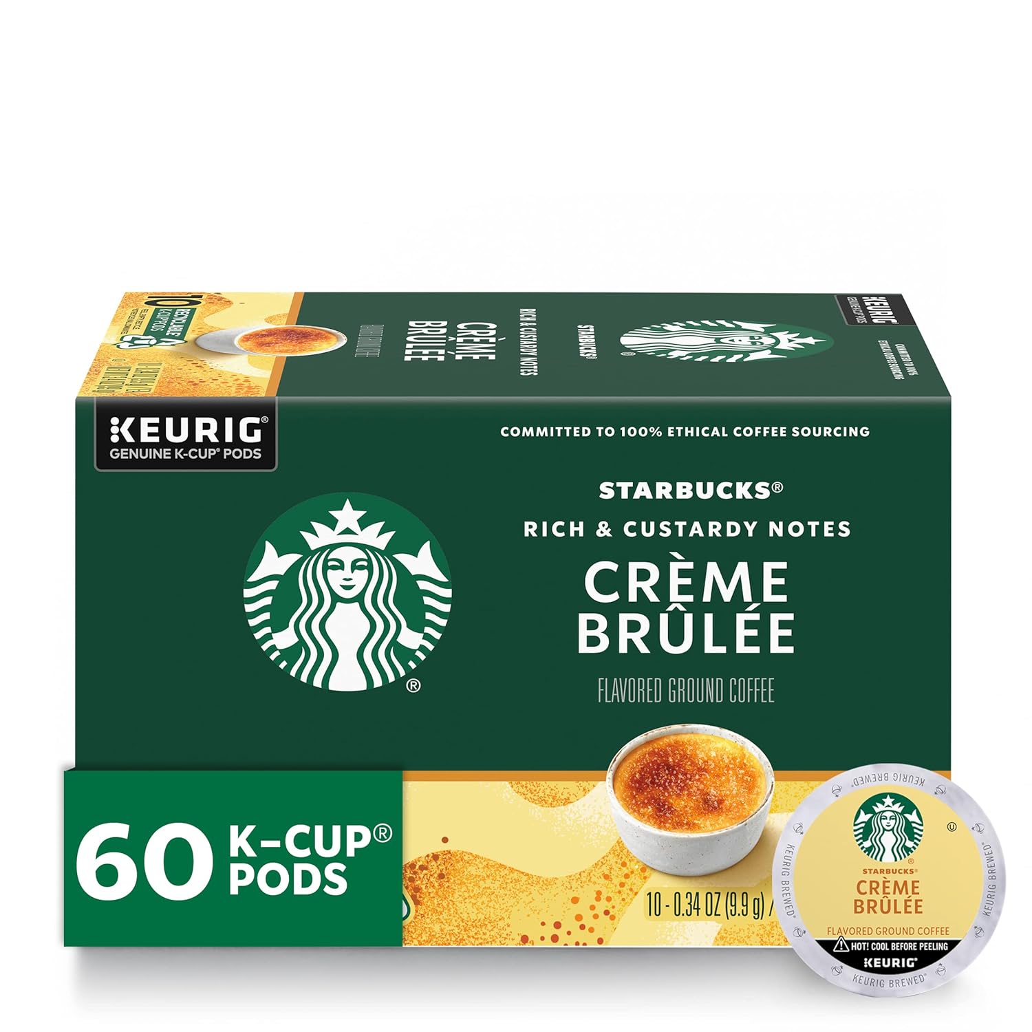 Starbucks K-Cup Coffee Pods, Medium Roast Coffee, Pike Place Roast for Keurig Brewers,