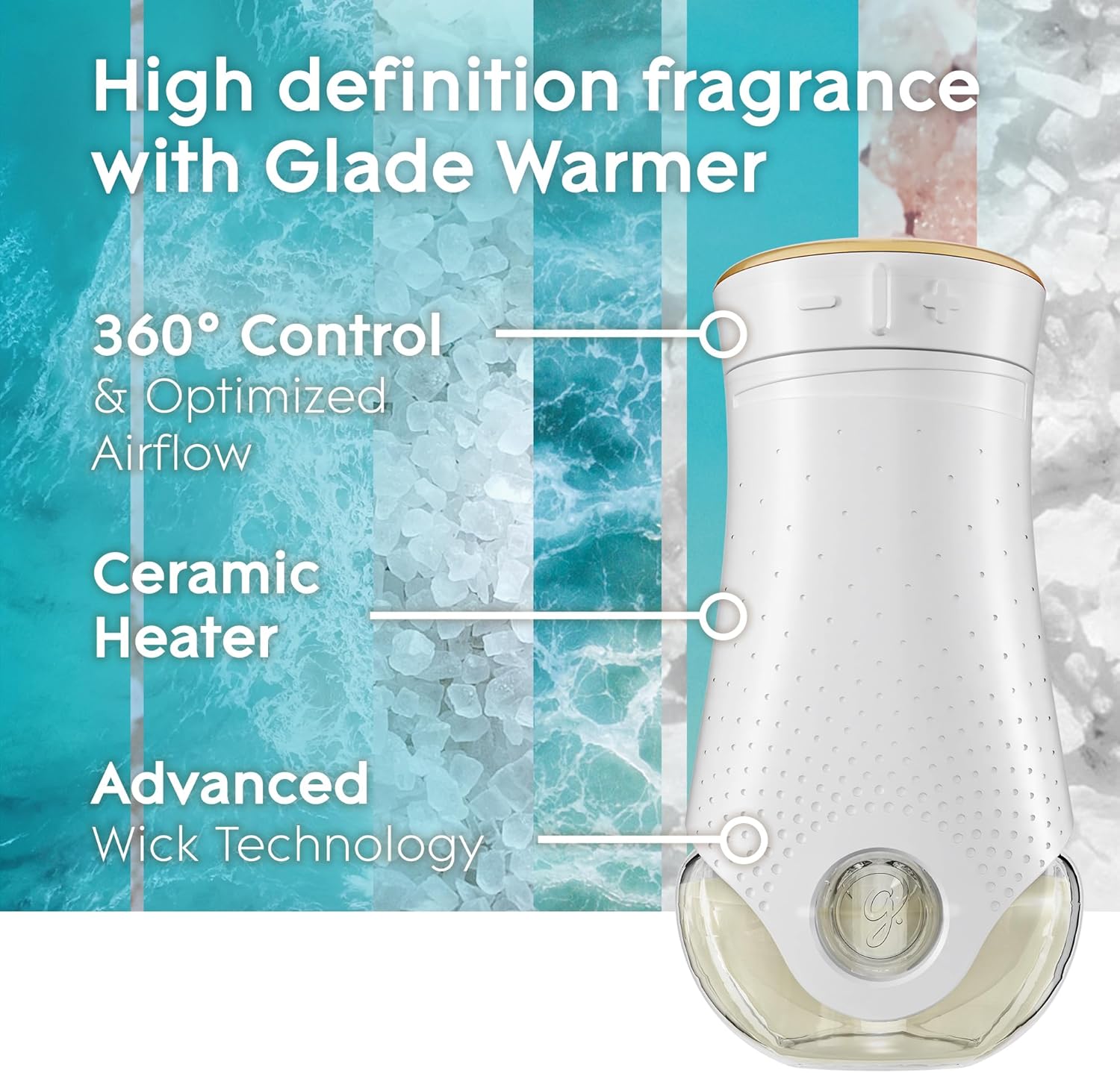 Glade PlugIns Refills Air Freshener, Scented and Essential Oils for Home and Bathroom,