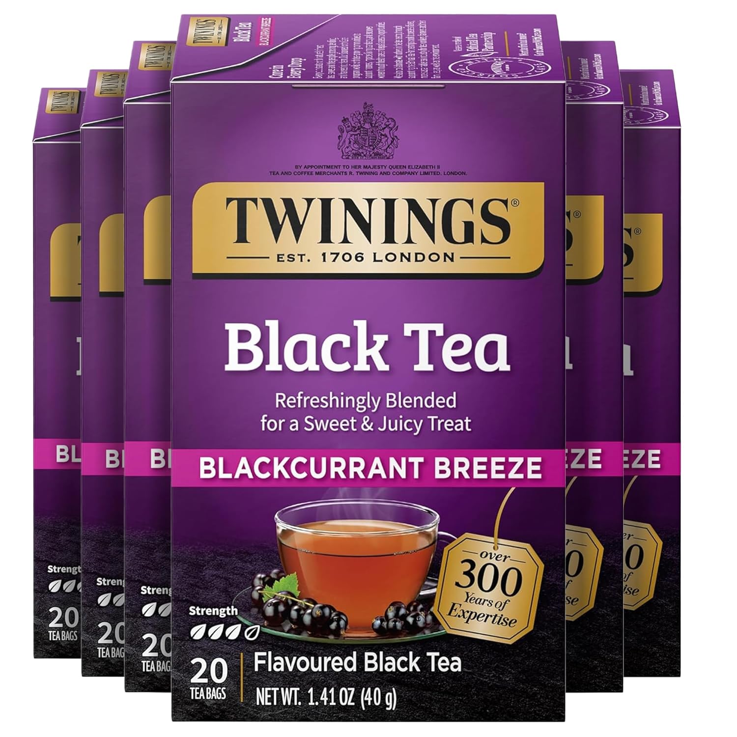 Twinings English Breakfast Black Tea Individually Wrapped Bags
