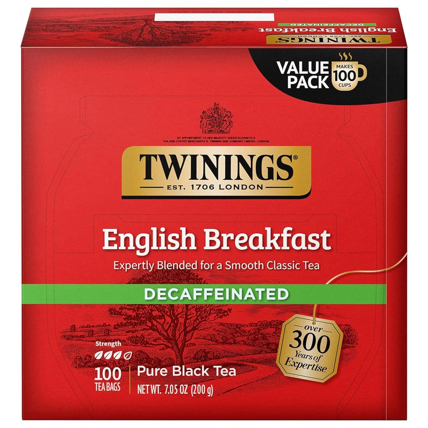 Twinings English Breakfast Black Tea Individually Wrapped Bags