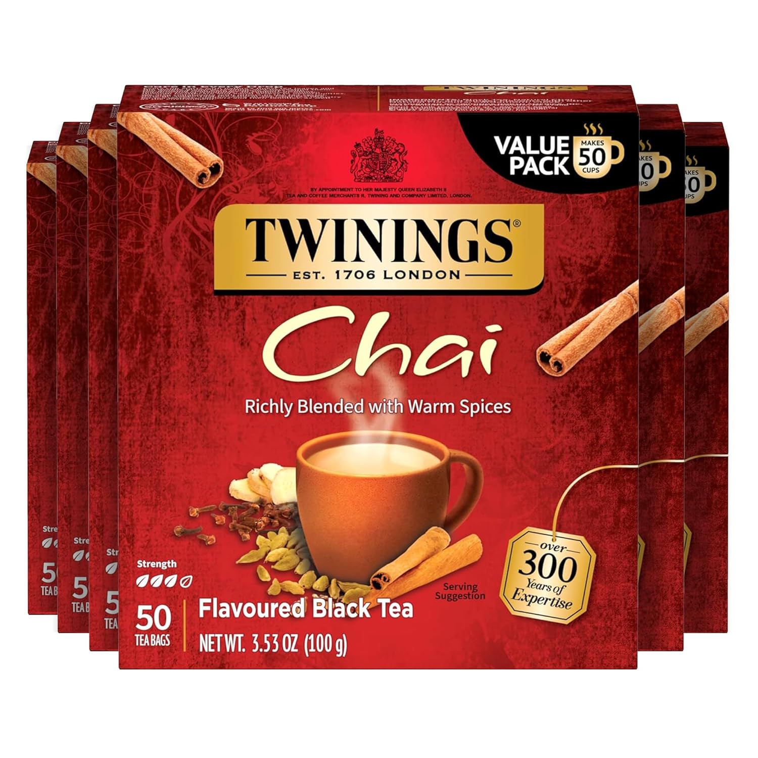 Twinings English Breakfast Black Tea Individually Wrapped Bags