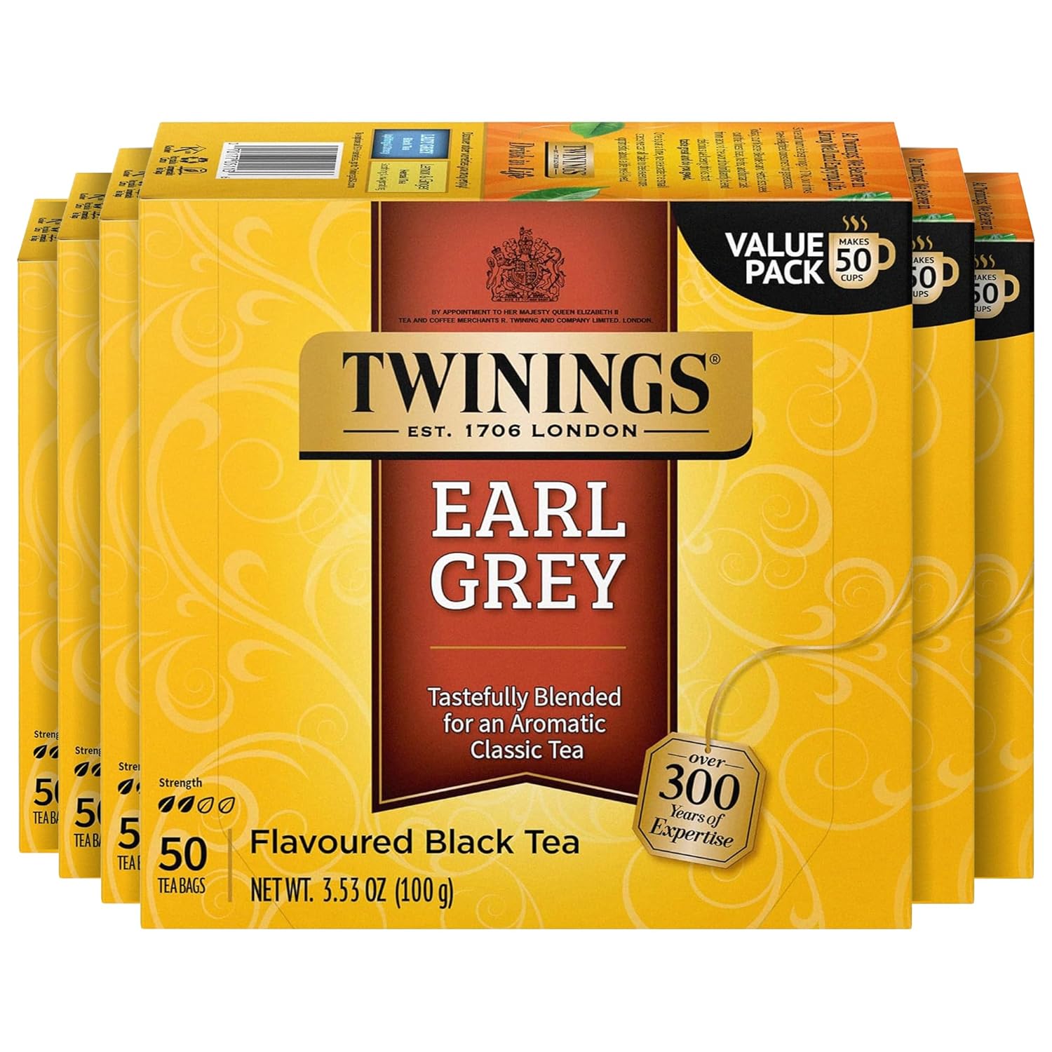 Twinings English Breakfast Black Tea Individually Wrapped Bags