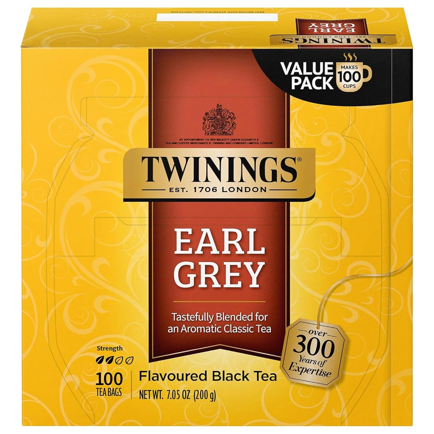 Twinings English Breakfast Black Tea Individually Wrapped Bags