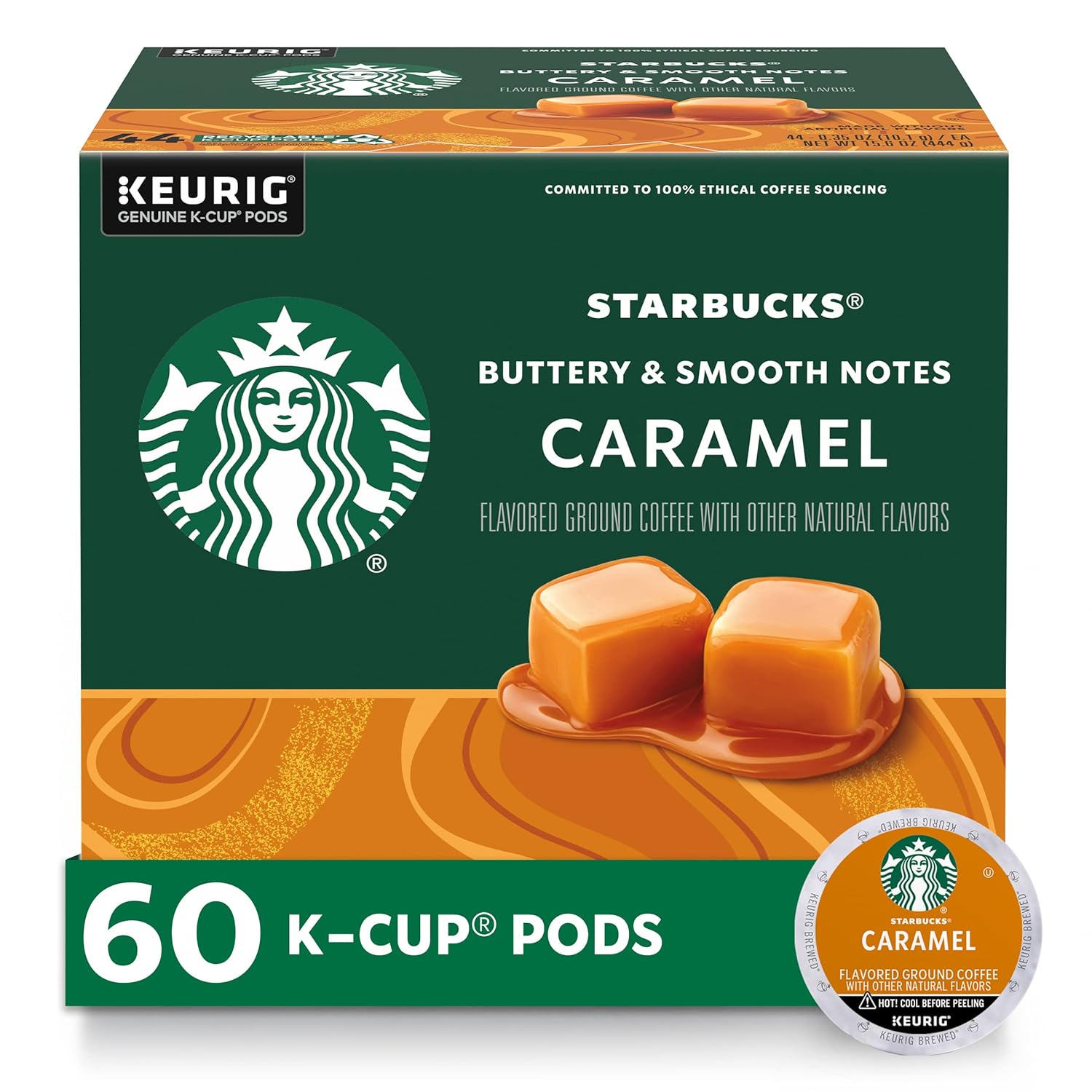Starbucks K-Cup Coffee Pods, Medium Roast Coffee, Pike Place Roast for Keurig Brewers,