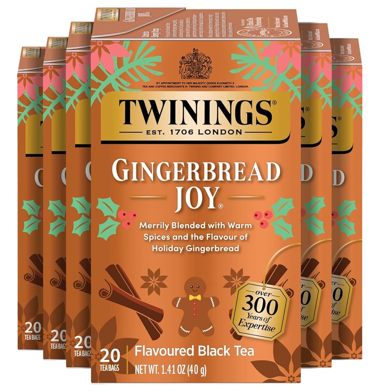 Twinings English Breakfast Black Tea Individually Wrapped Bags