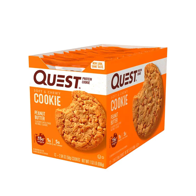 Quest Protein Peanut Butter Cookie 12 Count – 2.04 oz