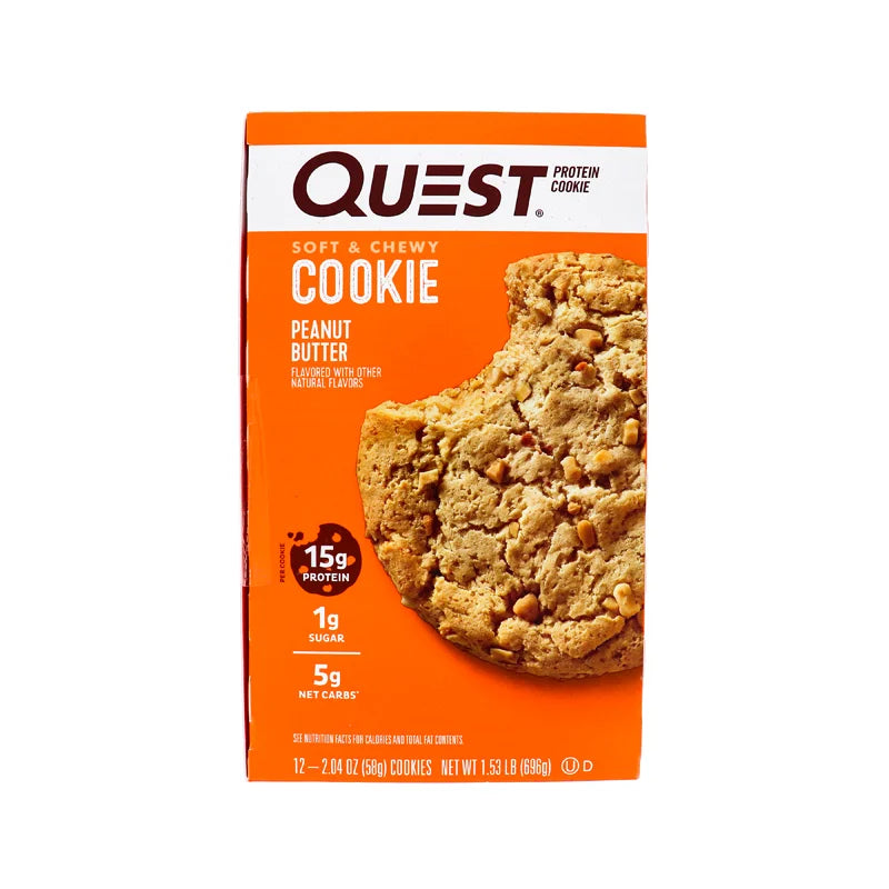 Quest Protein Peanut Butter Cookie 12 Count – 2.04 oz