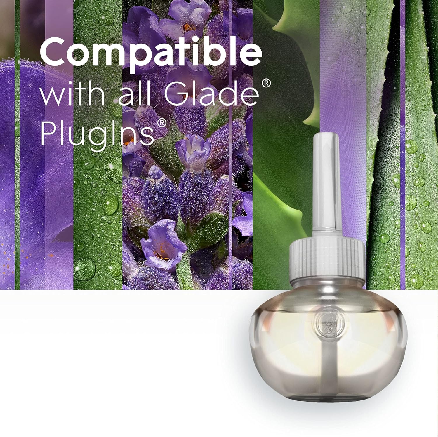 Glade PlugIns Refills Air Freshener, Scented and Essential Oils for Home and Bathroom,