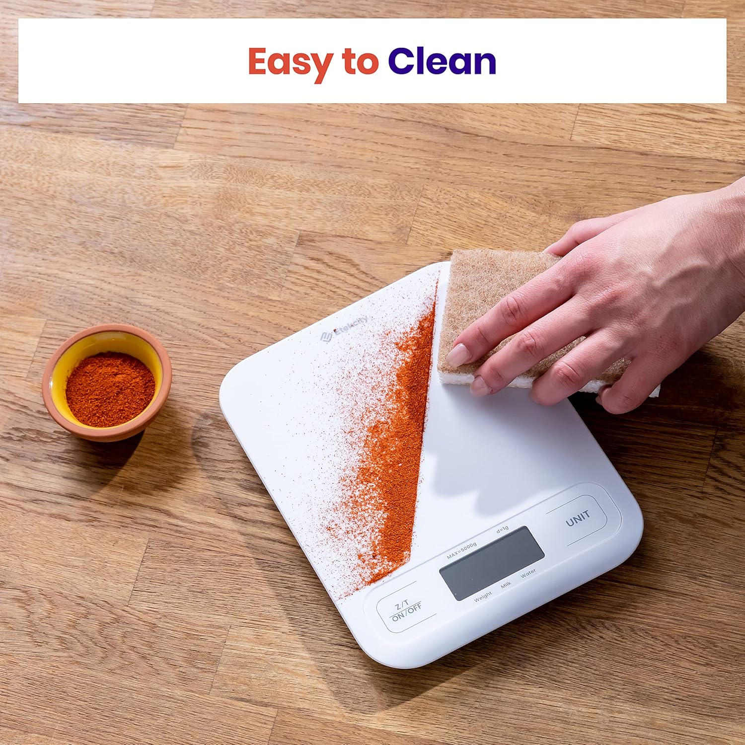 Etekcity Food Kitchen Scale, Digital Grams and Ounces for Weight Loss,