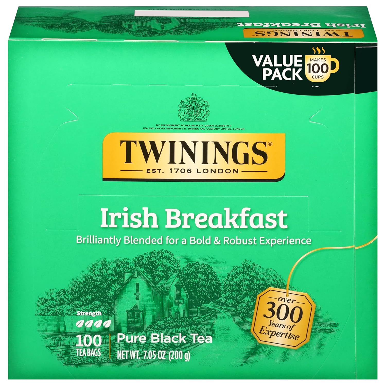Twinings English Breakfast Black Tea Individually Wrapped Bags