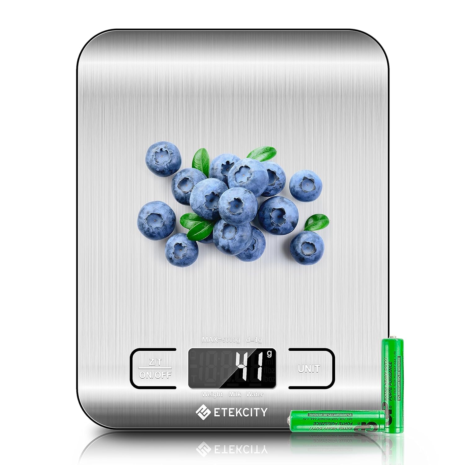 Etekcity Food Kitchen Scale, Digital Grams and Ounces for Weight Loss,
