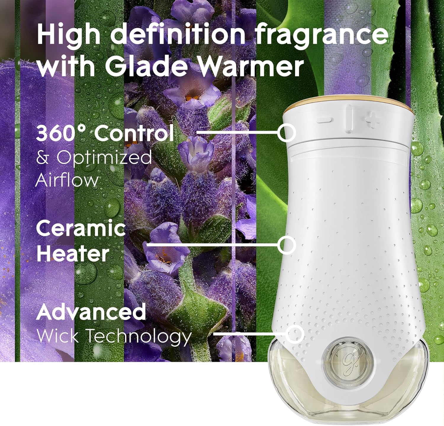 Glade PlugIns Refills Air Freshener, Scented and Essential Oils for Home and Bathroom,