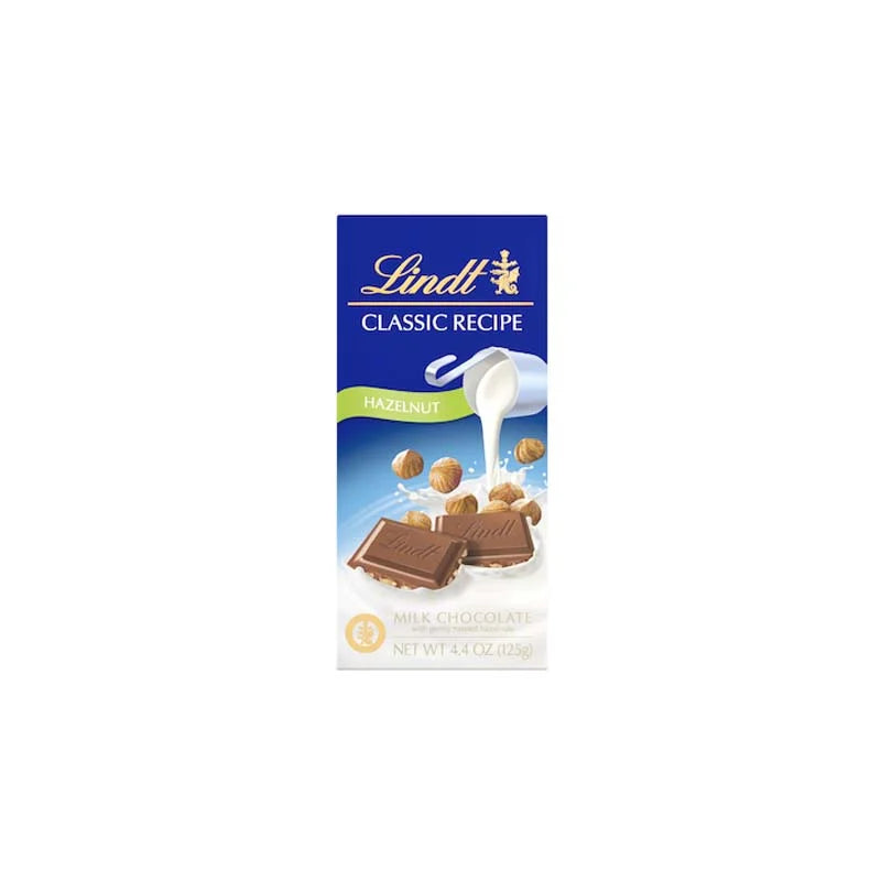 Lindt Tablet Bar Milk Chocolate Hazelnut – 4.4 oz