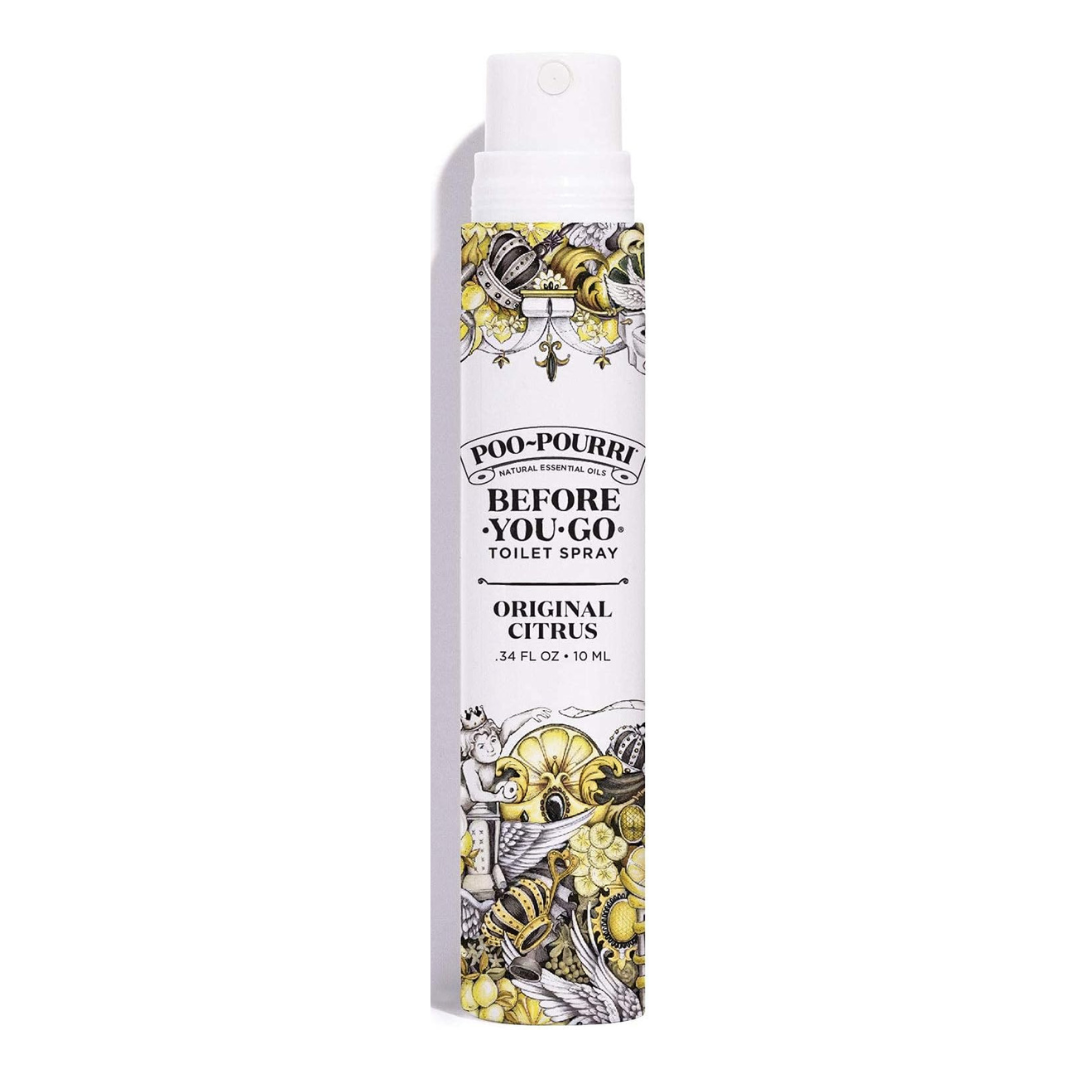 Poo-Pourri Before-You-Go Toilet Spray, Original Citrus, 2 Fl Oz - Lemon, Bergamot and Lemongrass