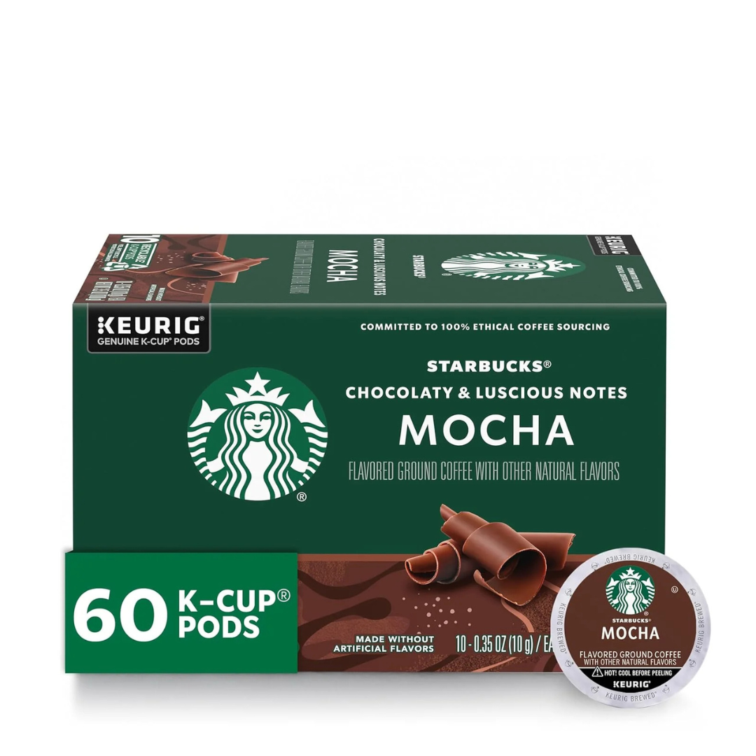 Starbucks K-Cup Coffee Pods, Medium Roast Coffee, Pike Place Roast for Keurig Brewers,